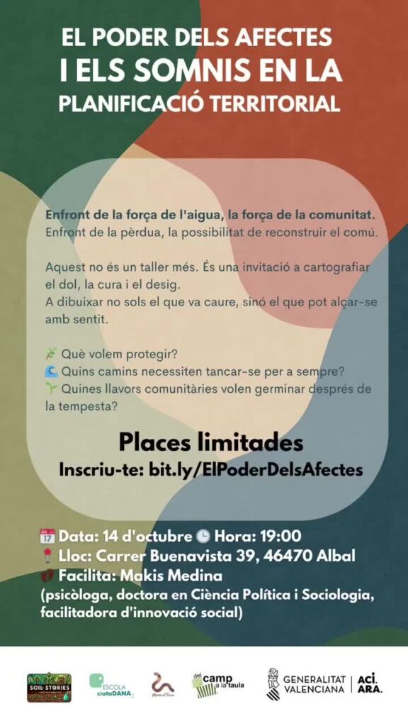 El poder dels afectes I els somnis en la planificació territorial